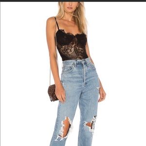 Bardot Britney Bodysuit in Black